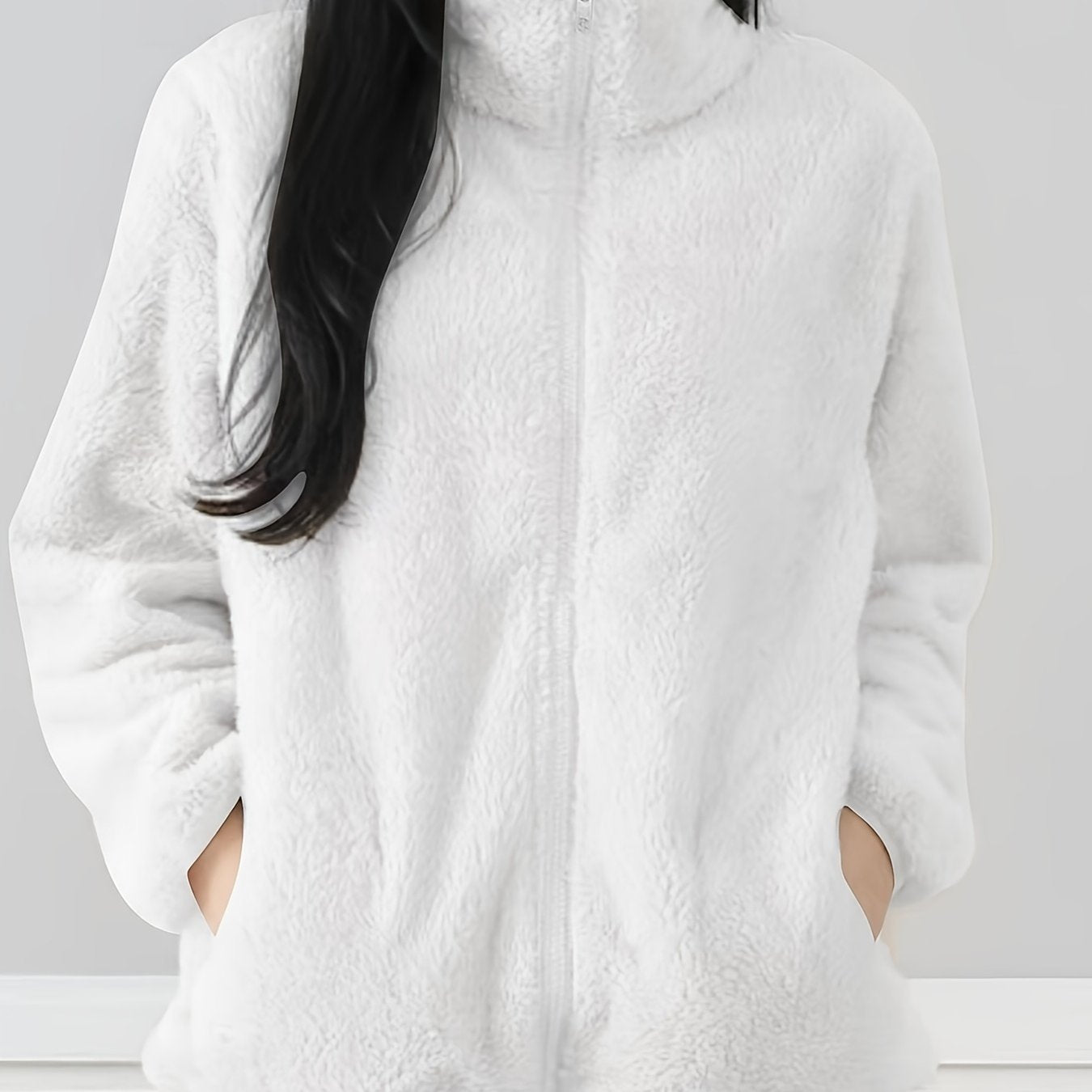Elsbeth | Elegante Pluche Jas