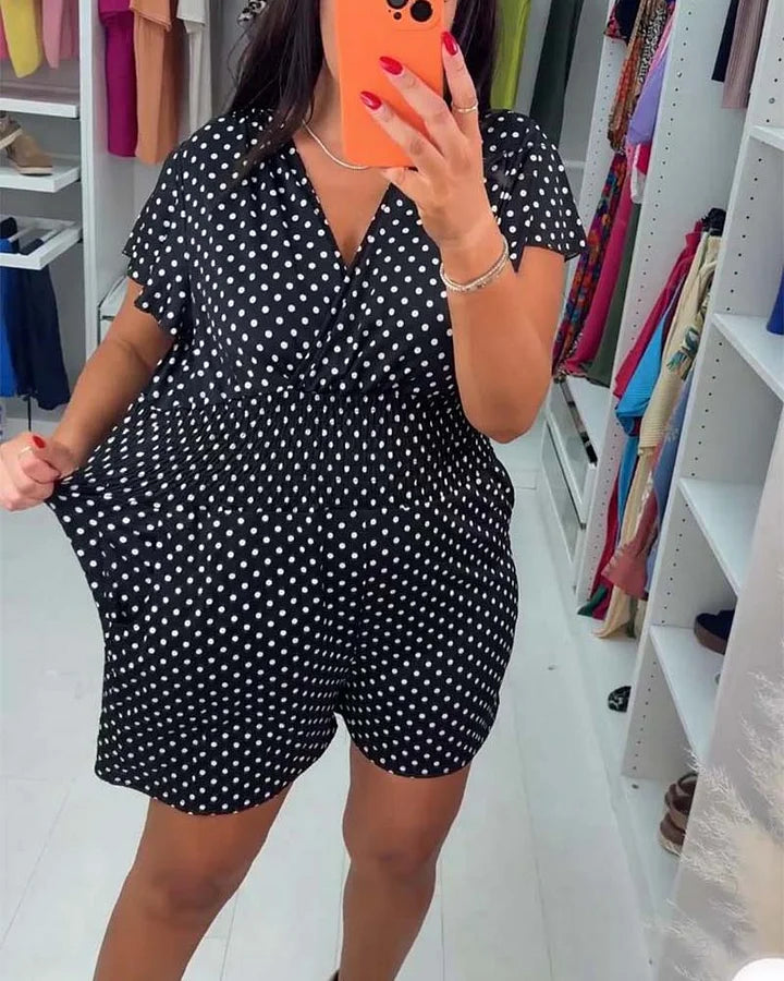 Zoey | Zomerse Jumpsuit met Stippen