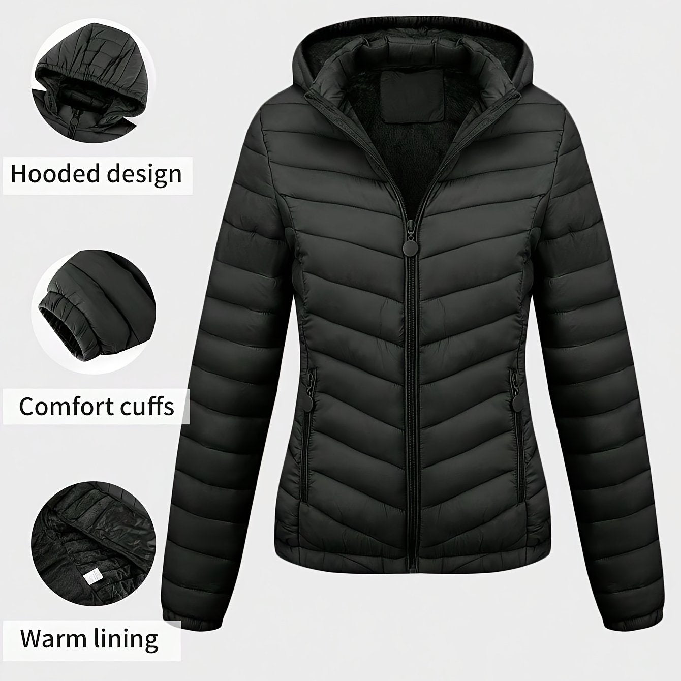 Emilie | Elegante Winterjas Voor Dames