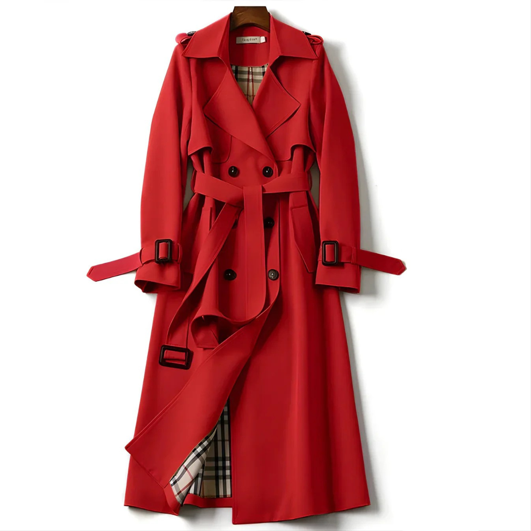 Vespara – Elegant Trenchcoat med Tidlös Stil
