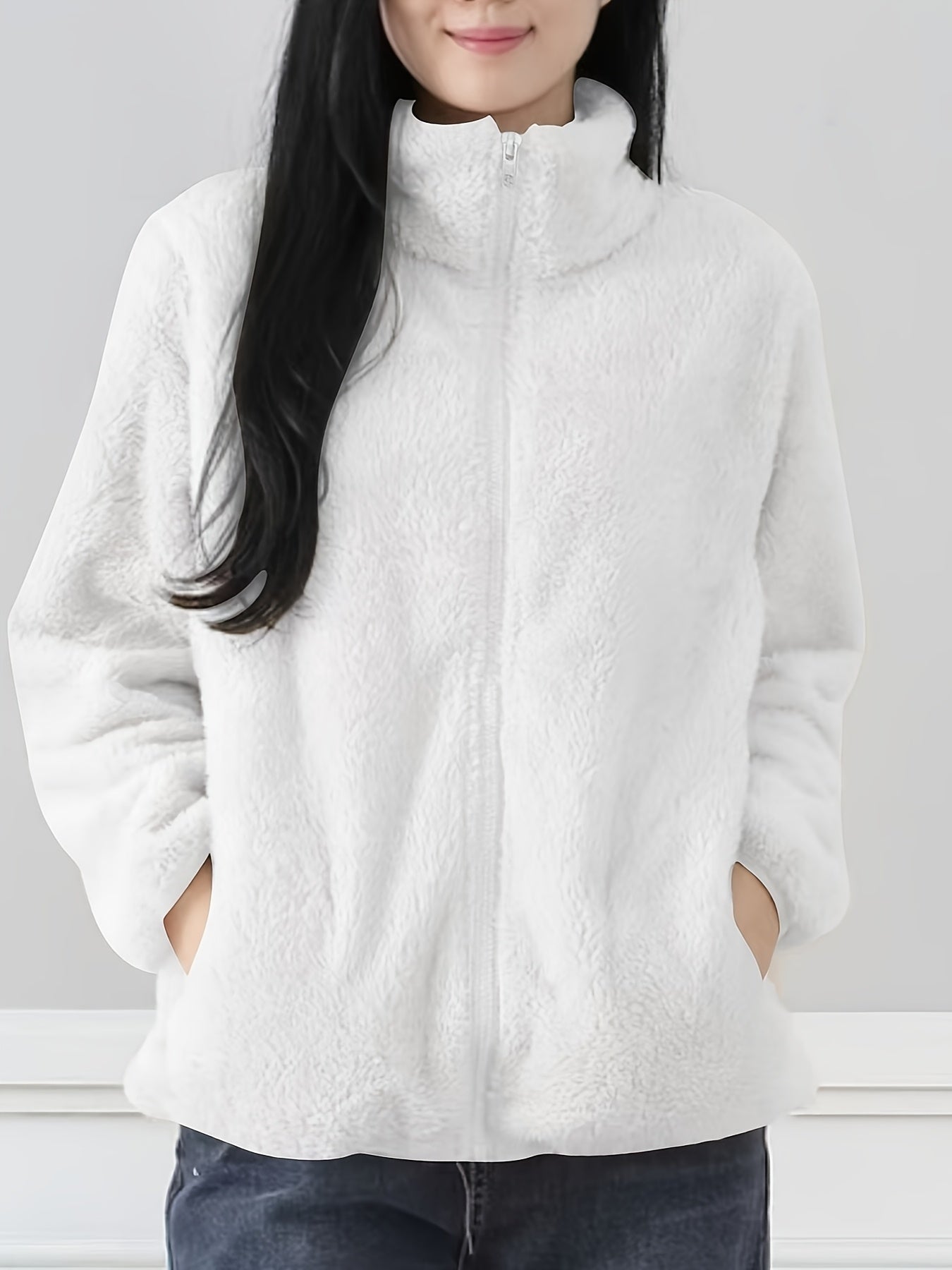 Elsbeth | Elegante Pluche Jas