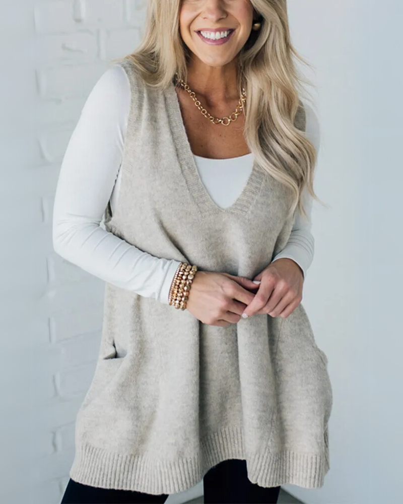 Jolanda | Losse V-Hals Spencer