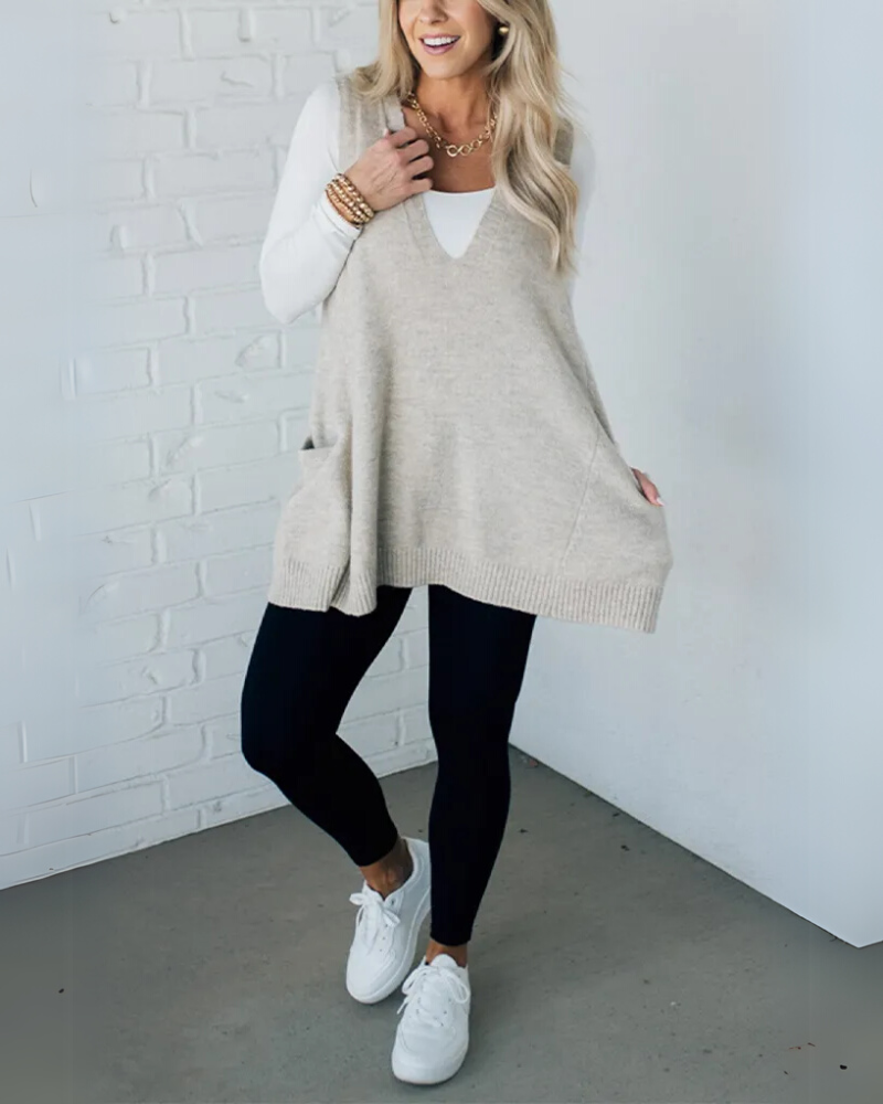 Jolanda | Losse V-Hals Spencer