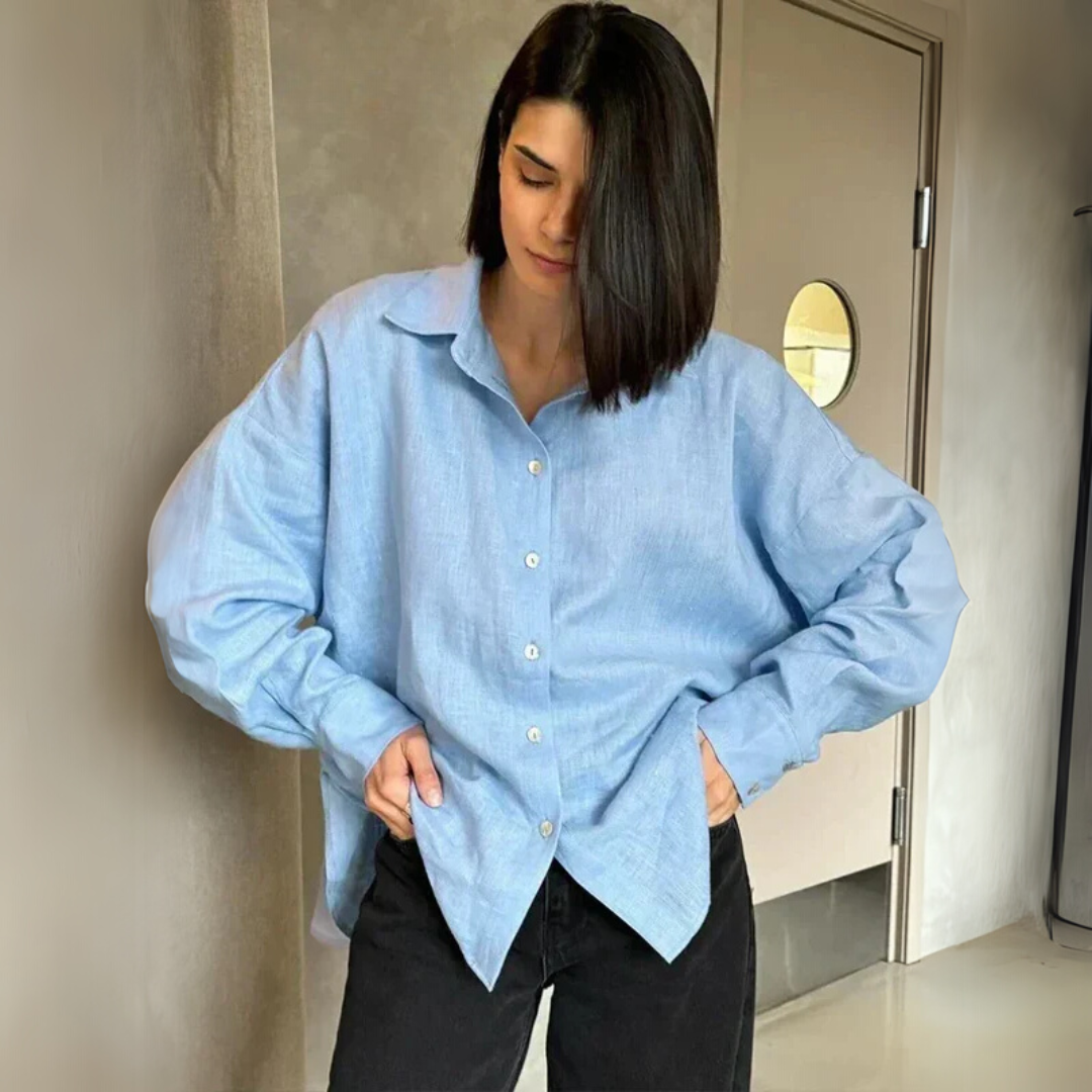 Sofie | Relaxte Linnen Blouse