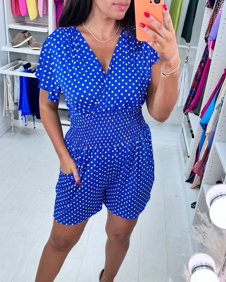Zoey | Zomerse Jumpsuit met Stippen