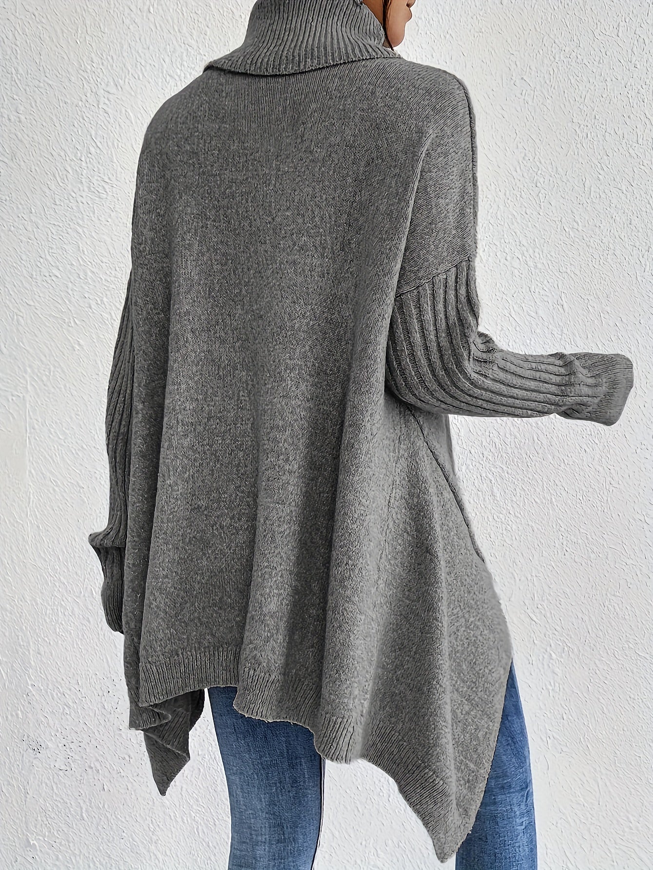 Theresia | Elegante Pullover Met Hoge Kraag