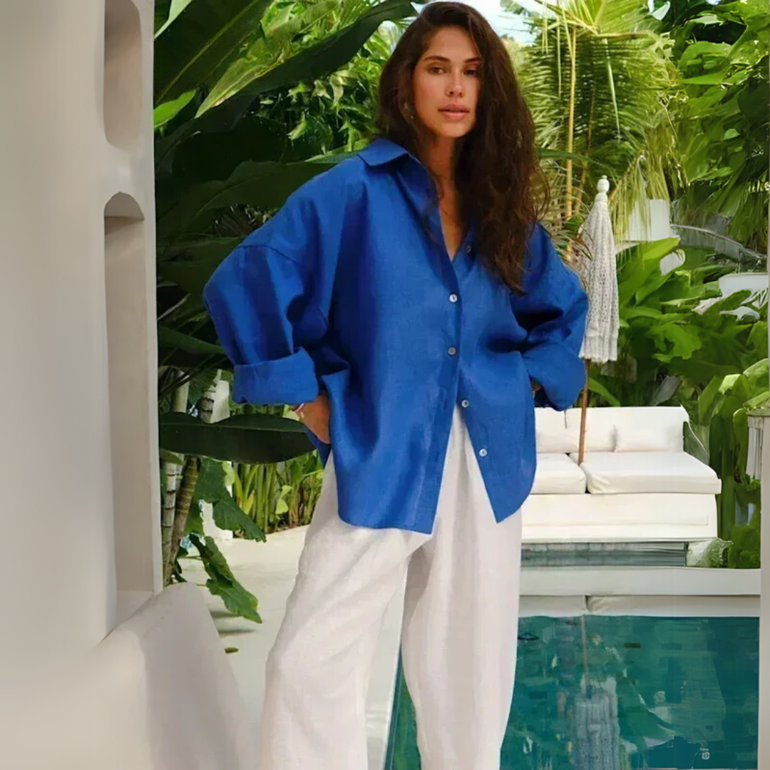 Sofie | Relaxte Linnen Blouse