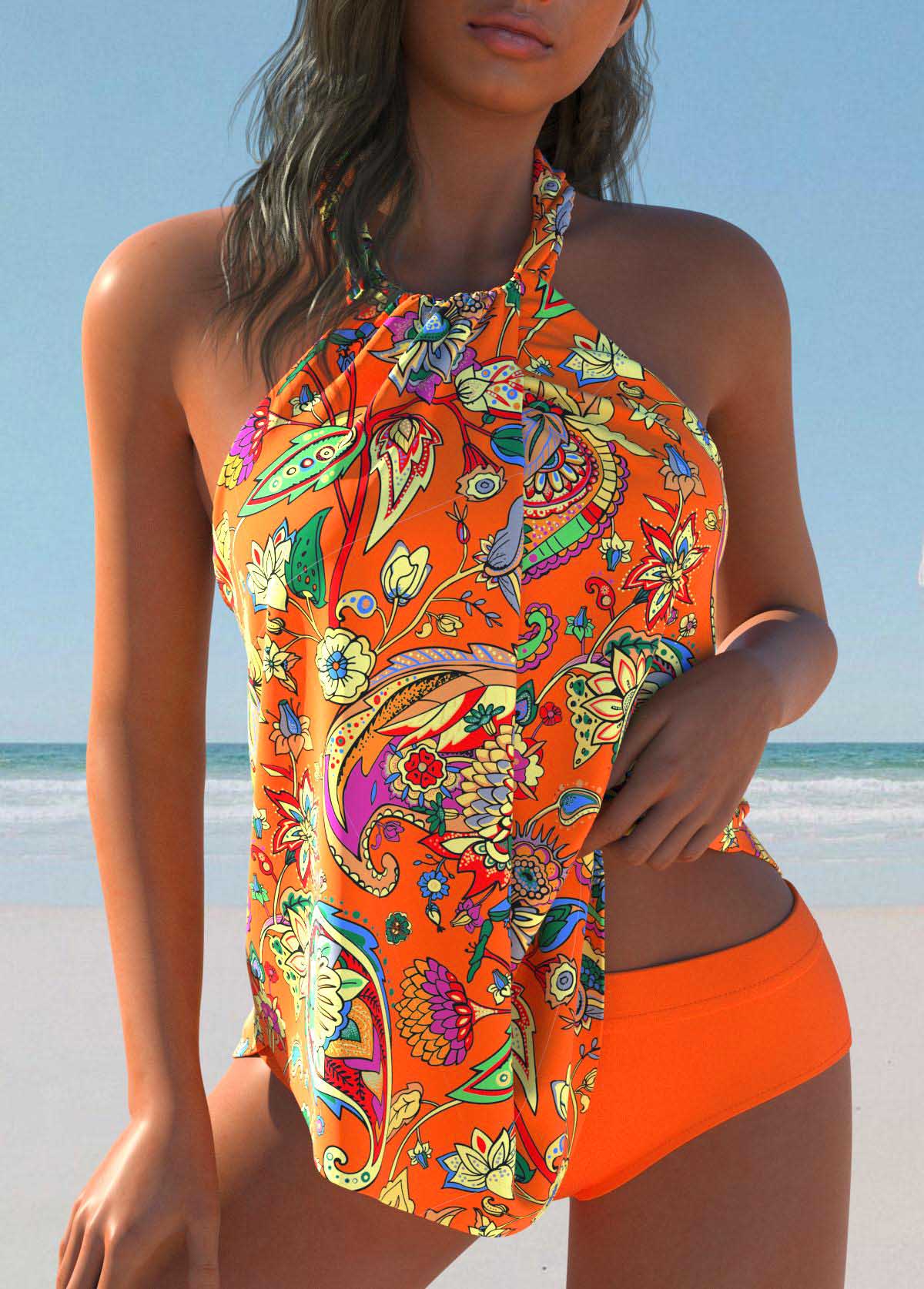 Tania | Elegant Tie-Dye Badpak