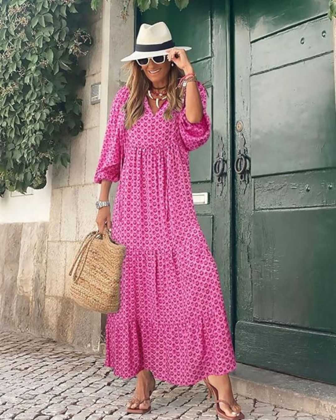 Mirella | Zomerse Jurk met Print