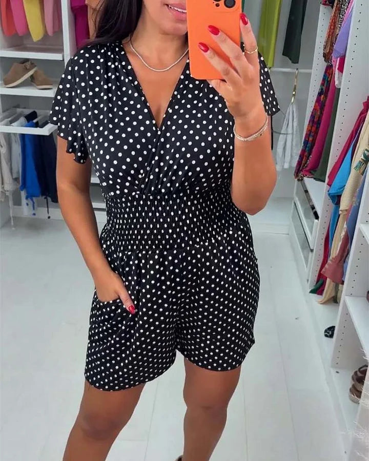 Zoey | Zomerse Jumpsuit met Stippen