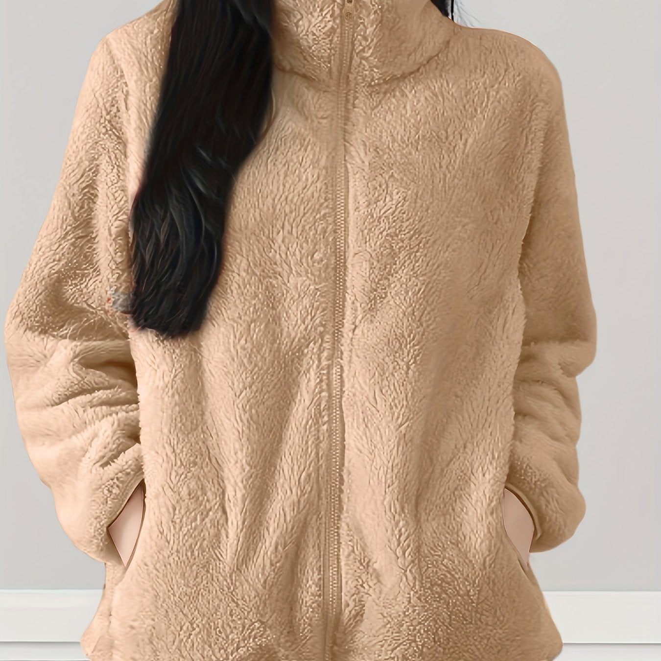 Elsbeth | Elegante Pluche Jas