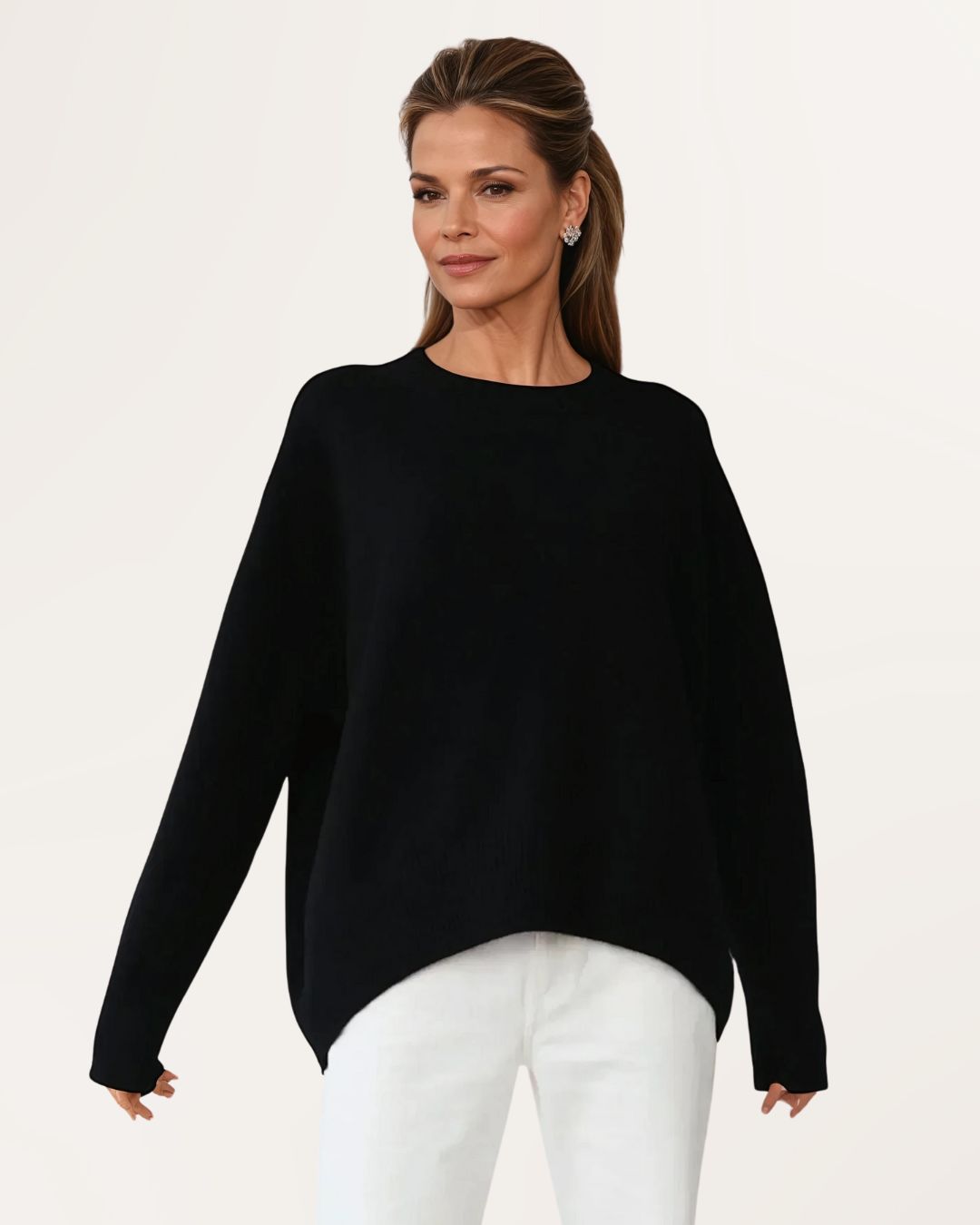 Tineke | Losvallende Trui met Minimalistisch Design