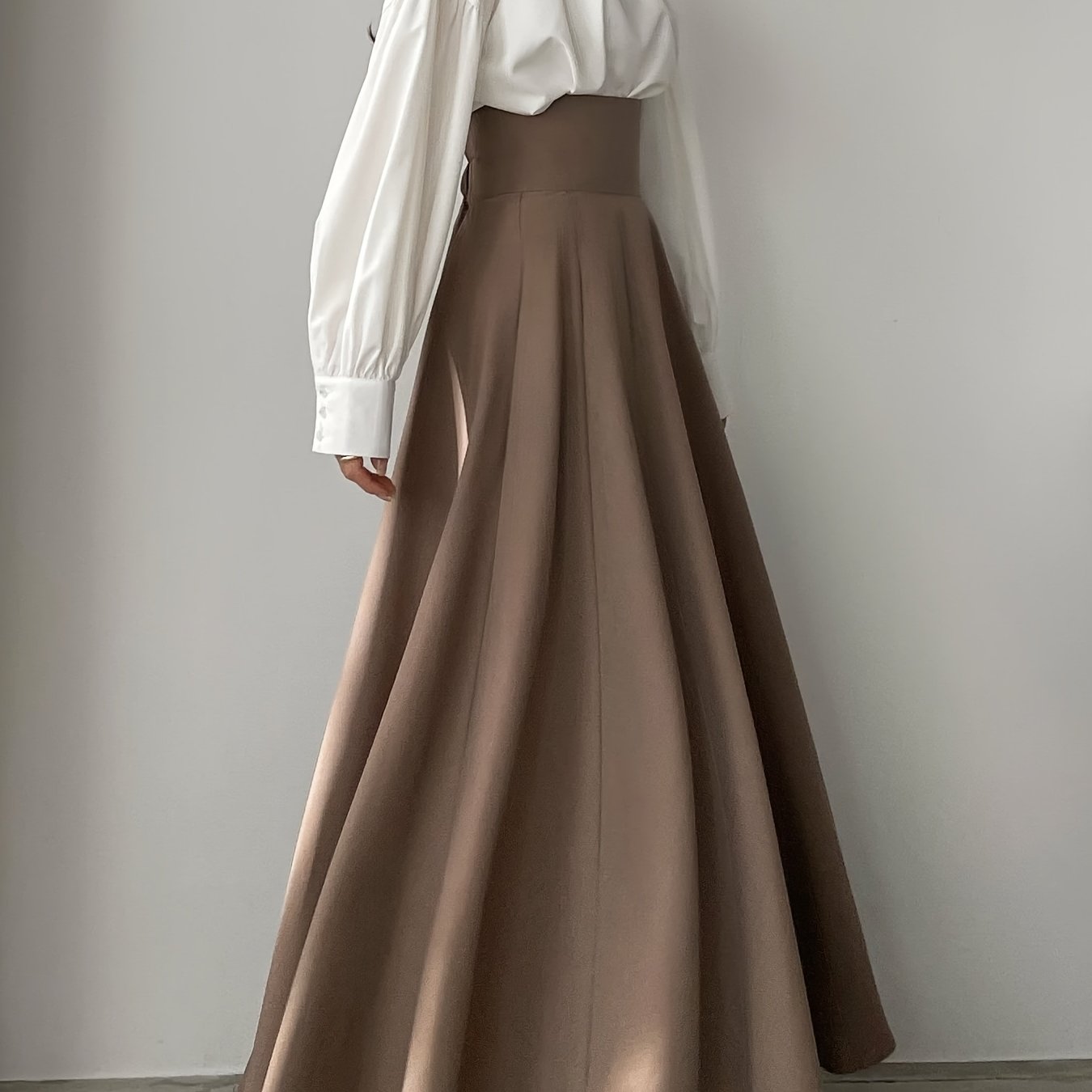 Charlotte | Midi-jurk met elegante high-waist pasvorm