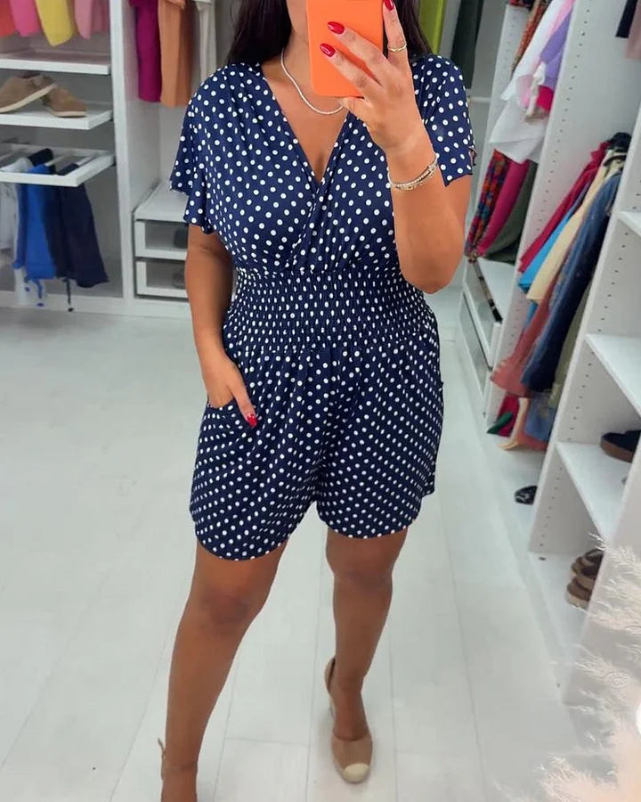 Zoey | Zomerse Jumpsuit met Stippen