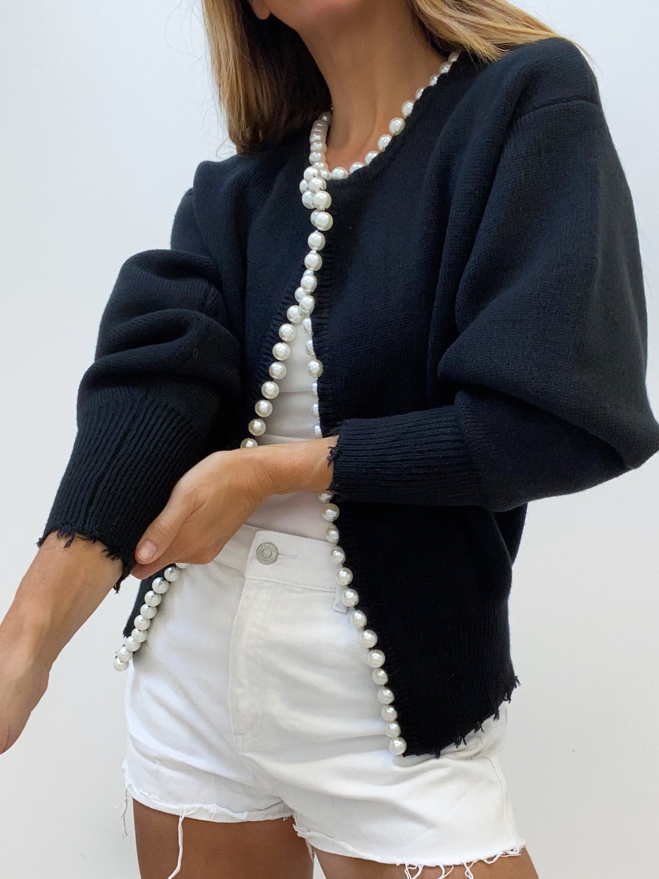 José | Cardigan met Parelrand