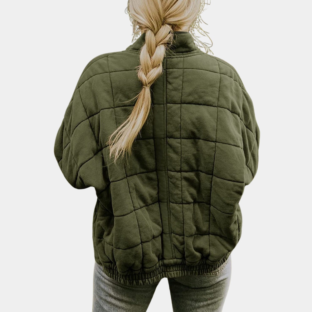 Corina | Stijlvolle Winterjas Met Rits