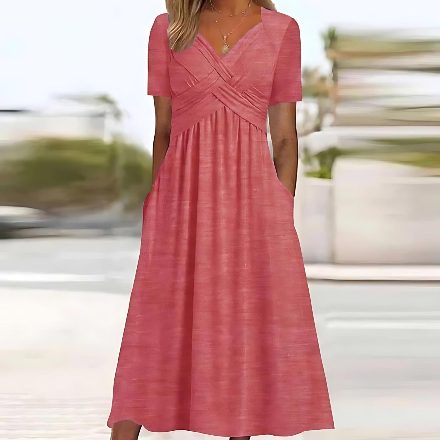 Eliza | Elegante Midi-Jurk