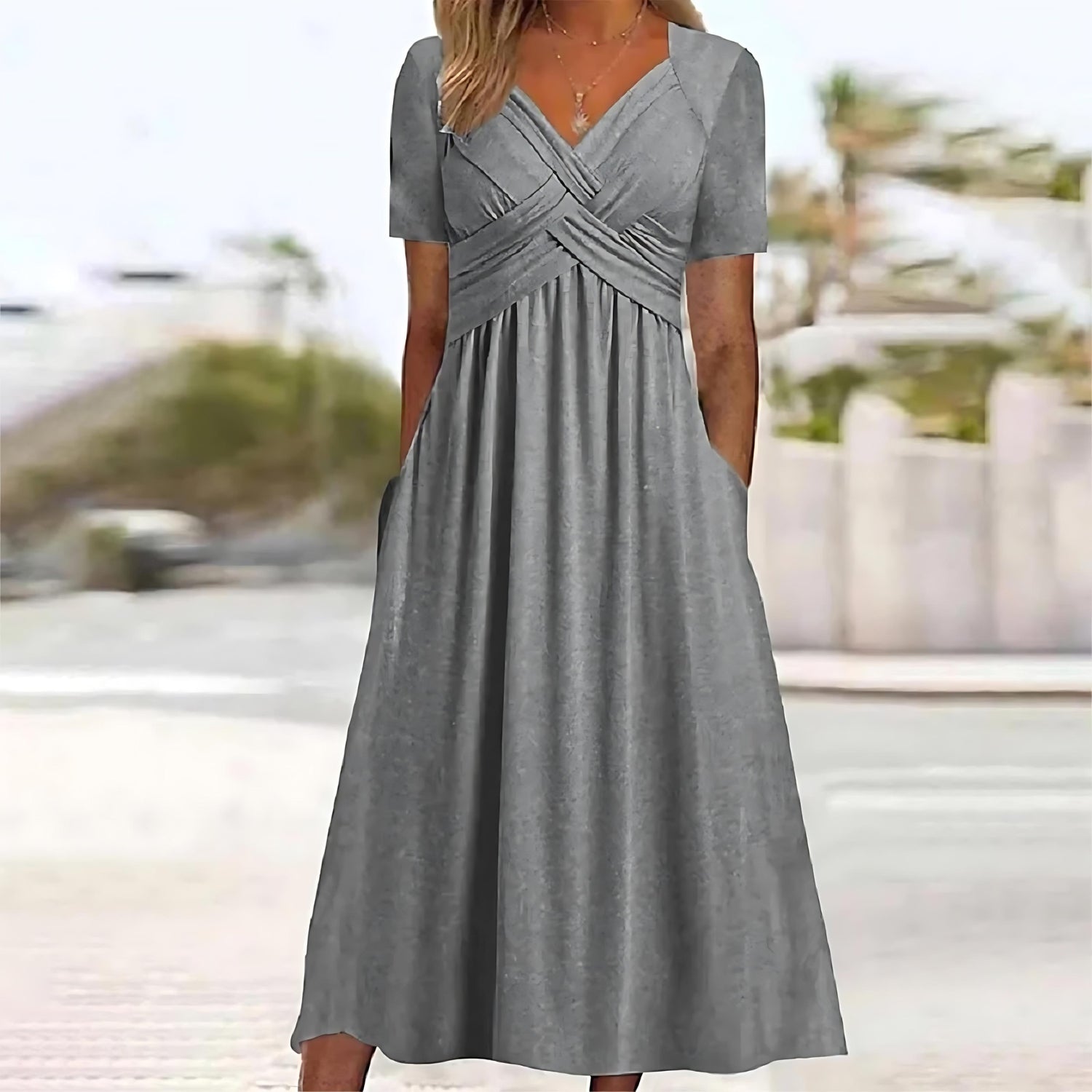 Eliza | Elegante Midi-Jurk