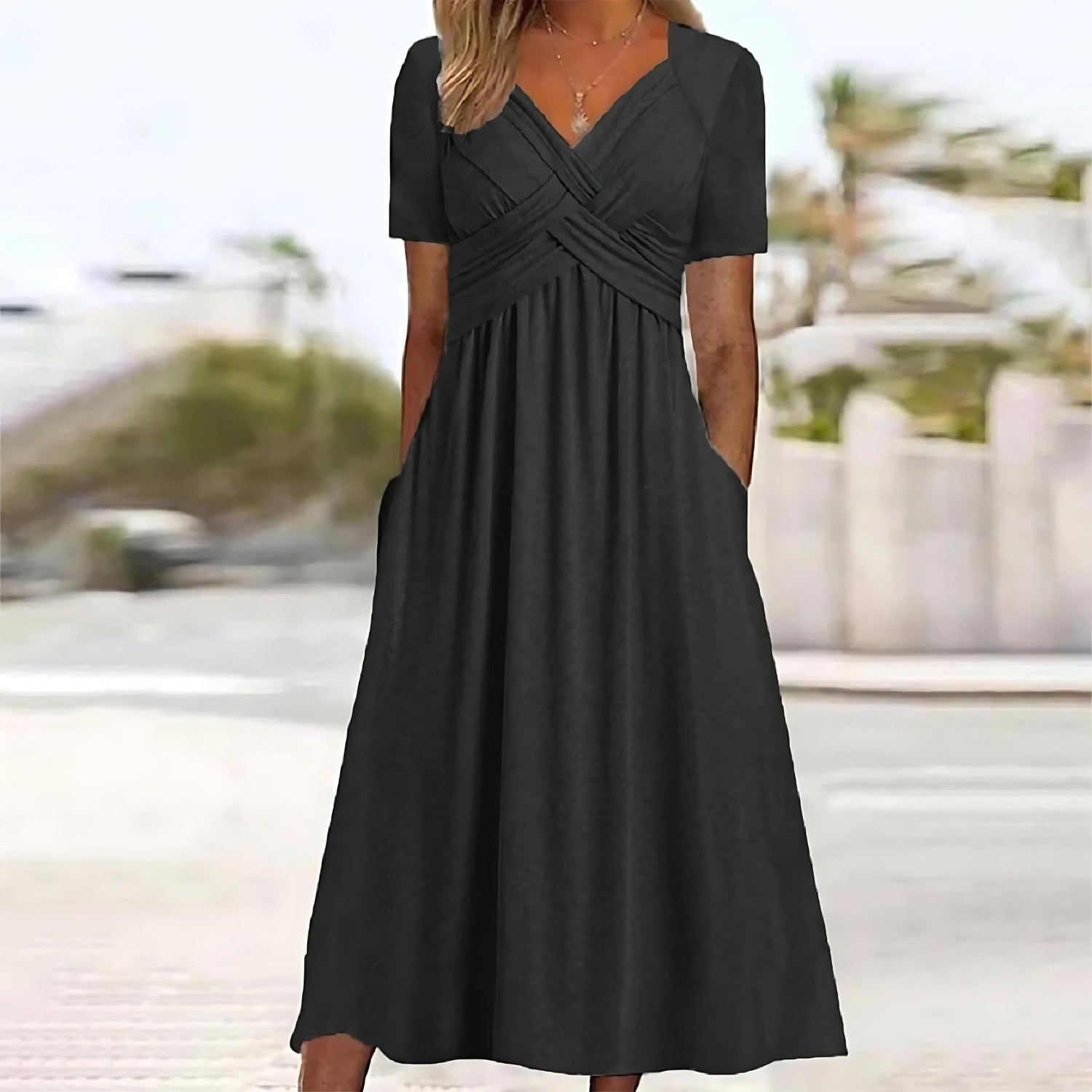 Eliza | Elegante Midi-Jurk