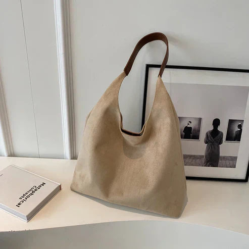 Lena | Suède Hobo Tas