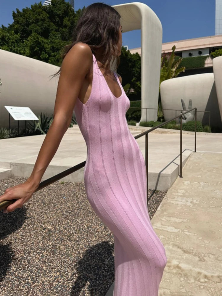 Tess | Bodycon Avondjurk met V-hals