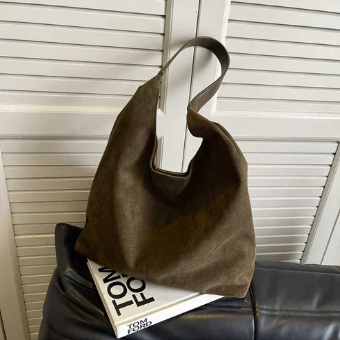 Lena | Suède Hobo Tas