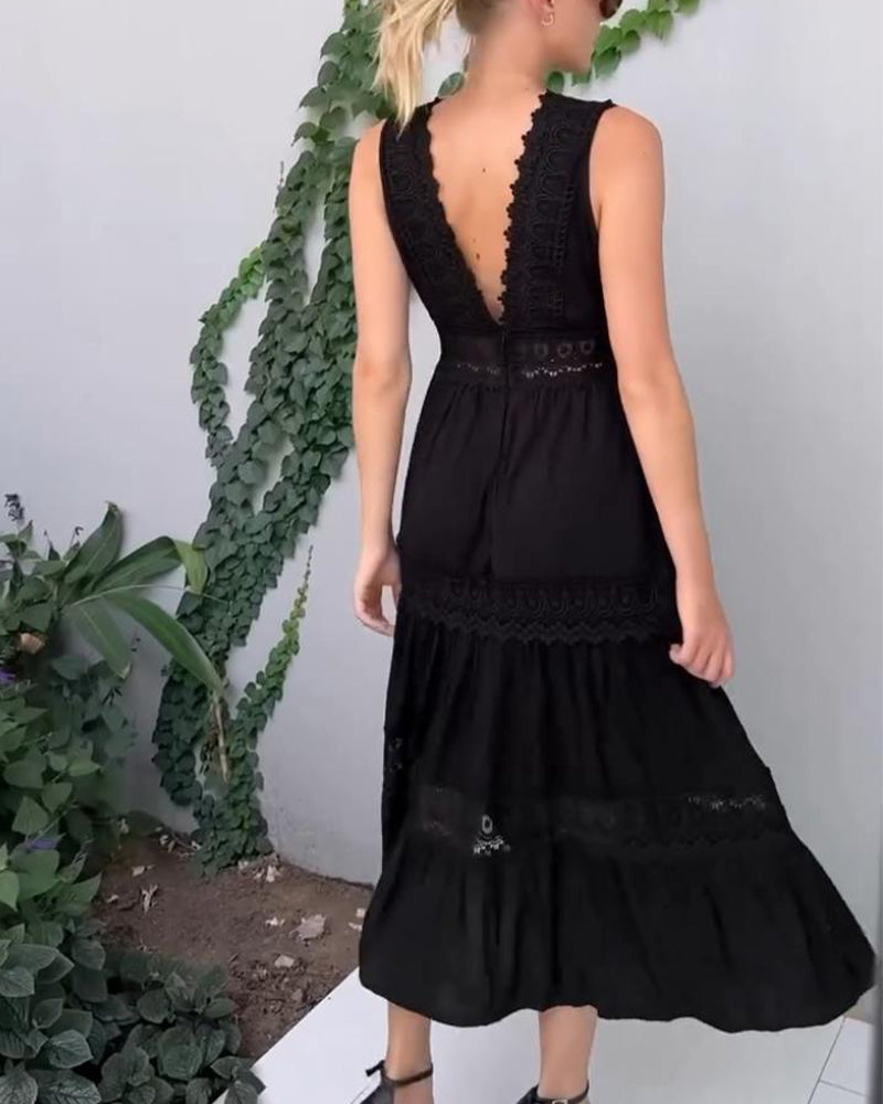 Lotte | Elegante Mouwloze Jurk