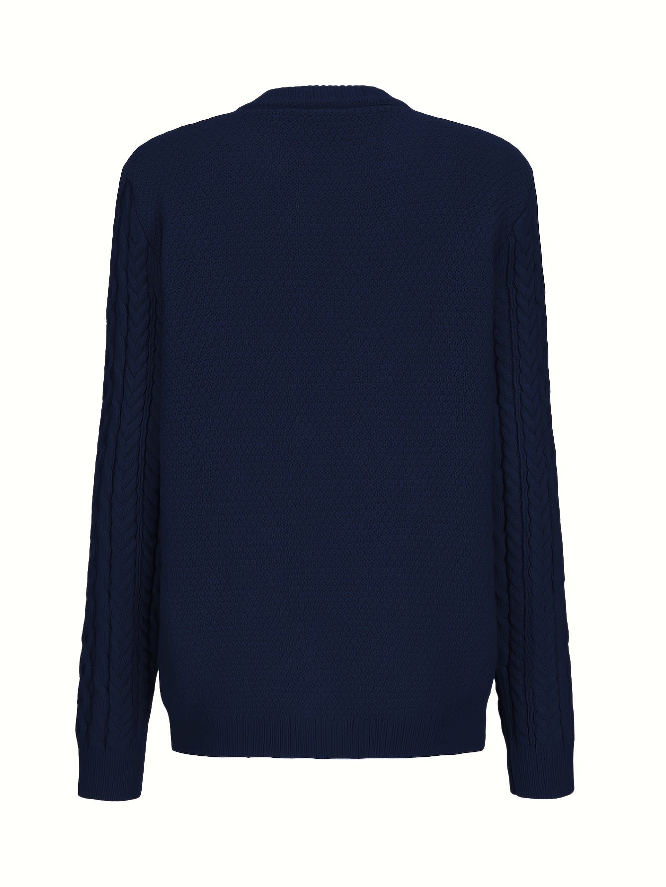 Lonneke | Geometrisch Kabelvest Met Knopen