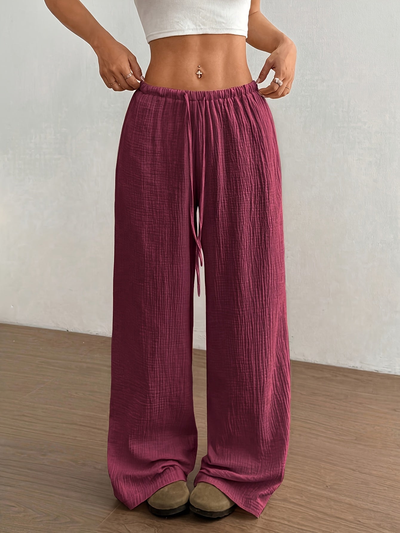 Emma | Comfortabele Rechte Broek Met Losse Pasvorm