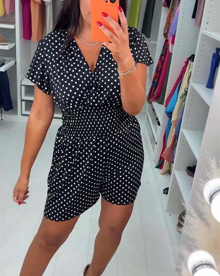 Zoey | Zomerse Jumpsuit met Stippen