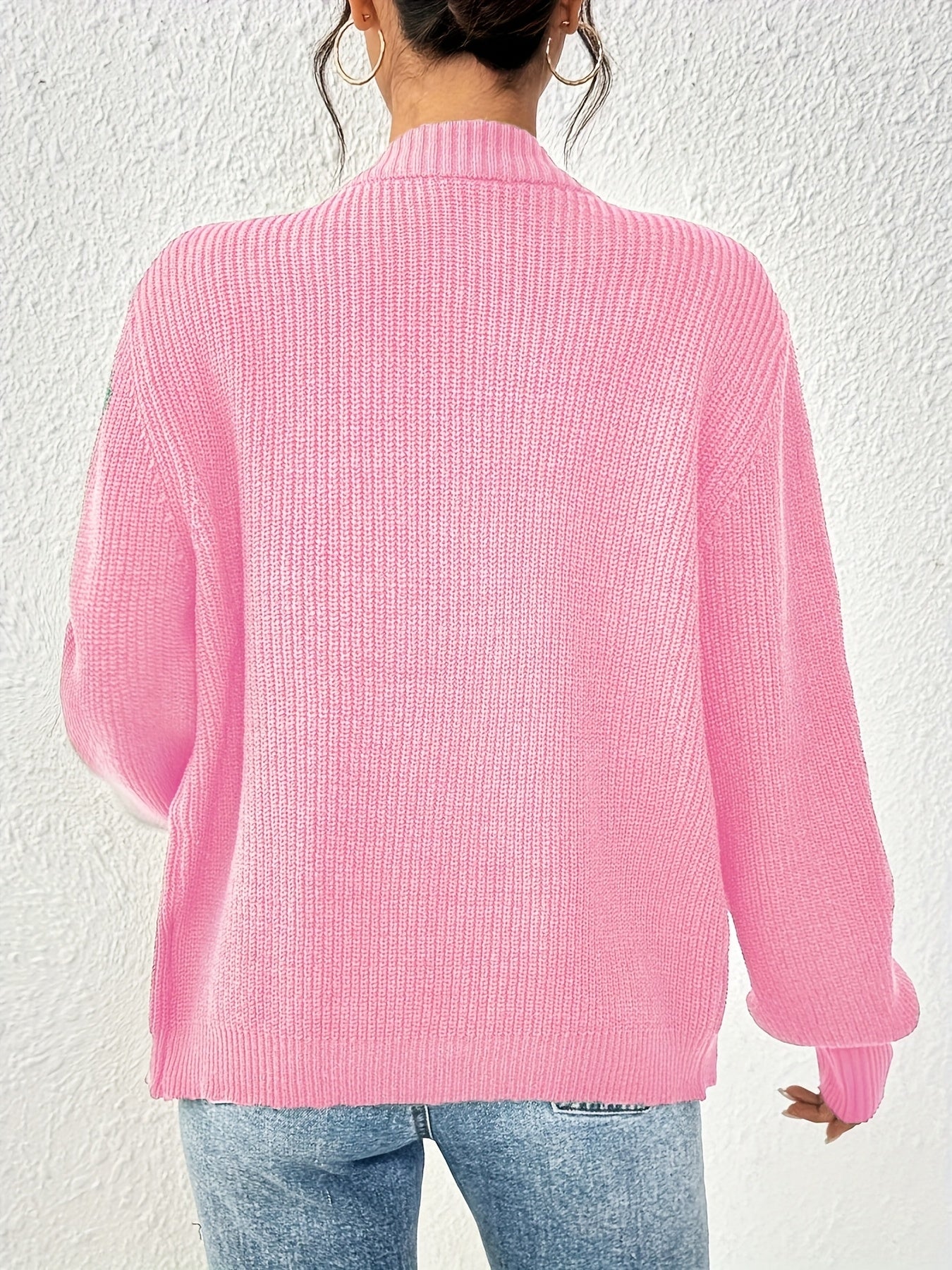 Hanna | Grofgebreid Vest Met Knopen