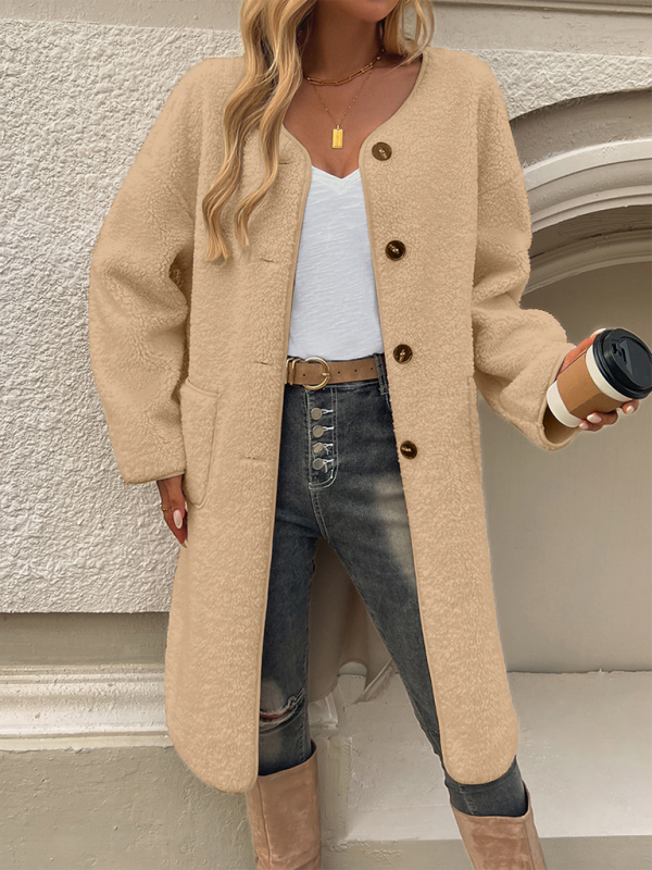 Yolanda | Lang Vest Van Warm En Zacht Materiaal