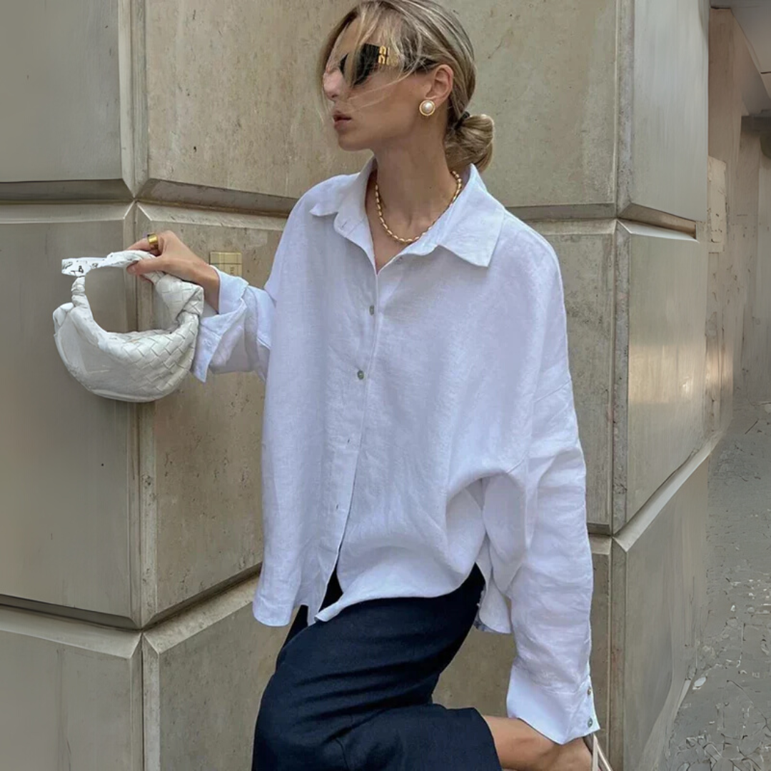 Sofie | Relaxte Linnen Blouse