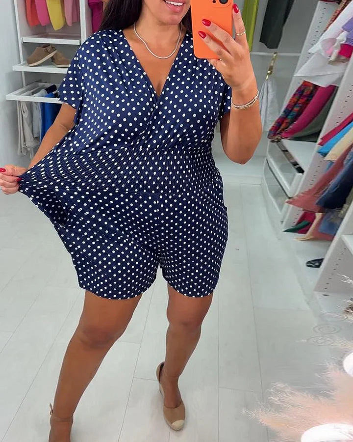 Zoey | Zomerse Jumpsuit met Stippen
