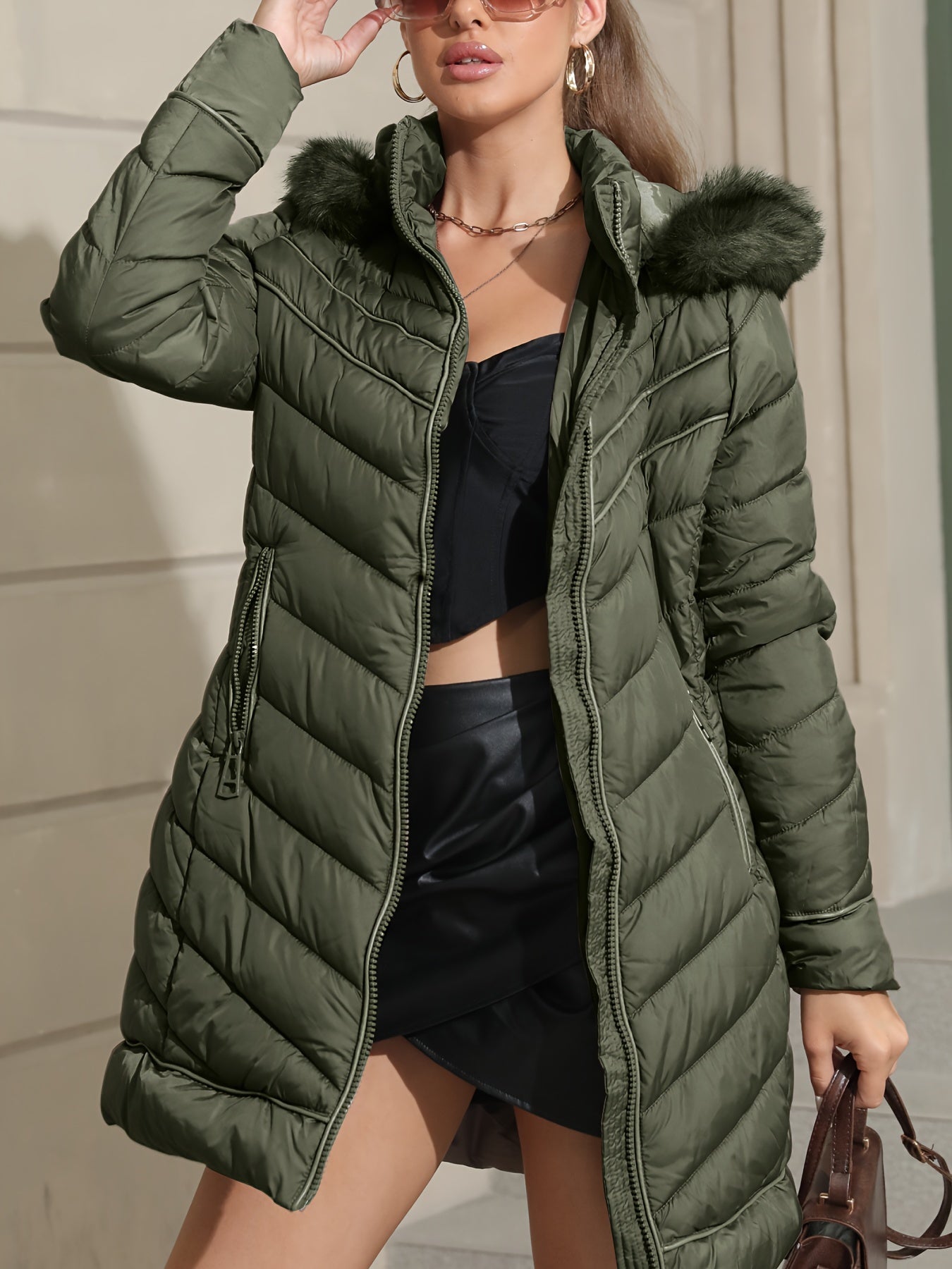 Jorien | Slim-Fit Winterjas Met Capuchon