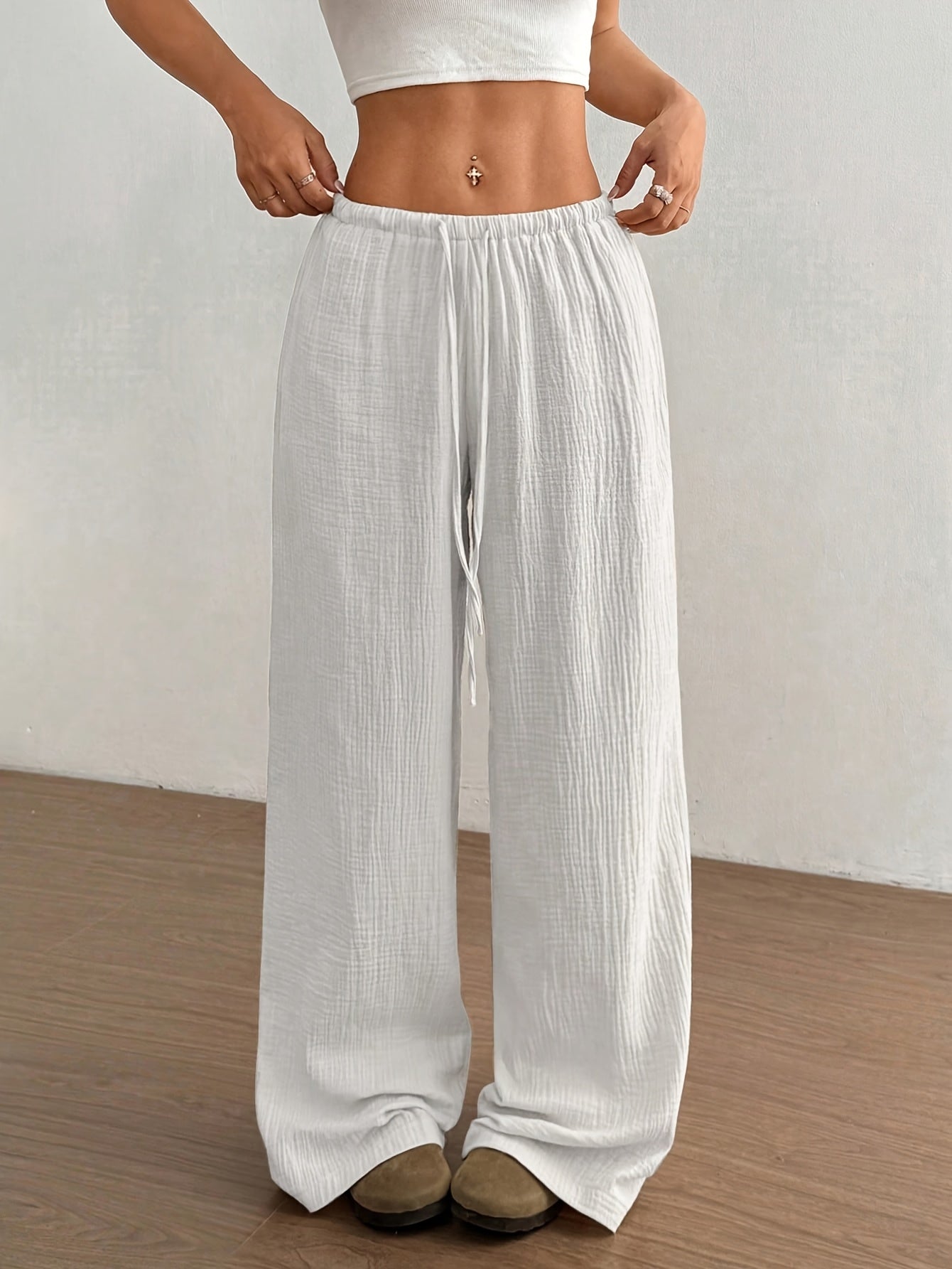 Emma | Comfortabele Rechte Broek Met Losse Pasvorm