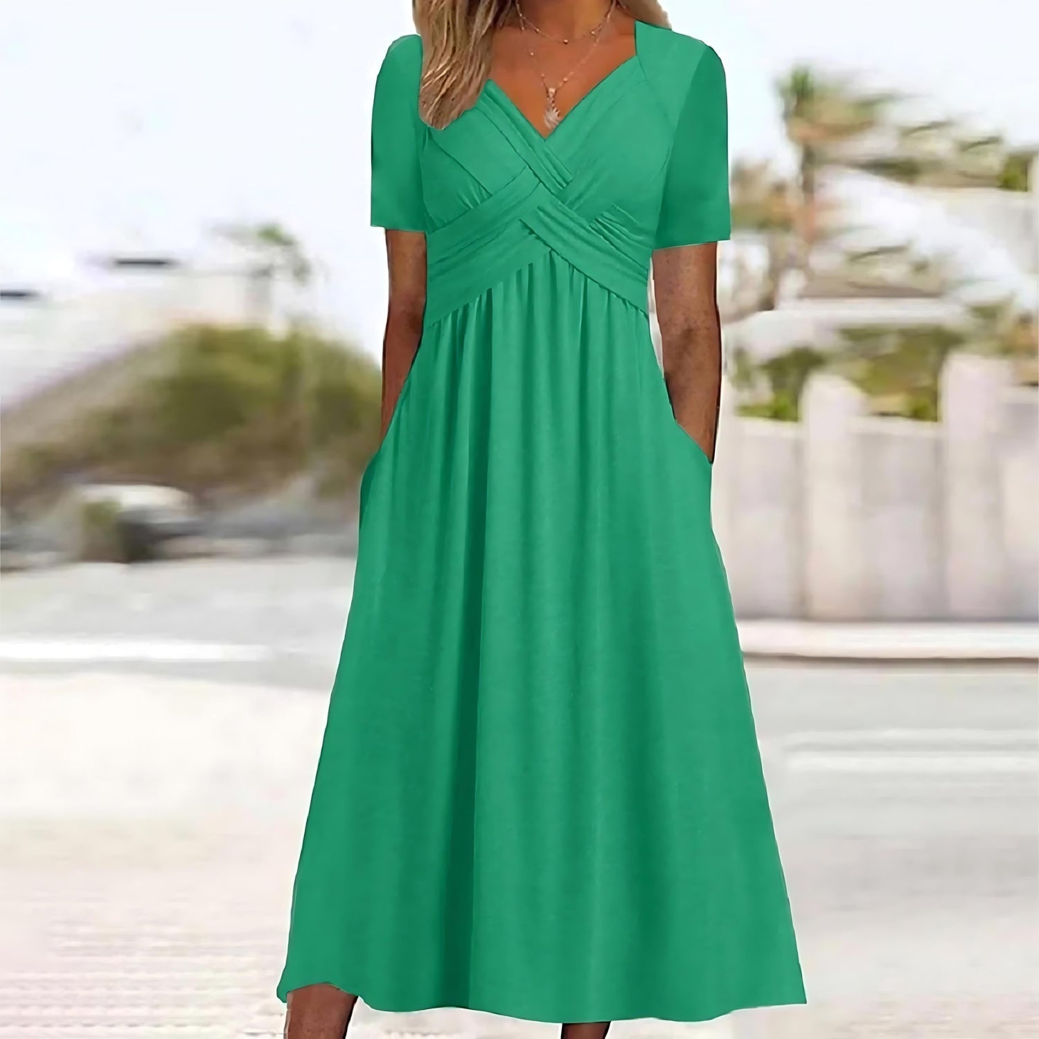 Eliza | Elegante Midi-Jurk