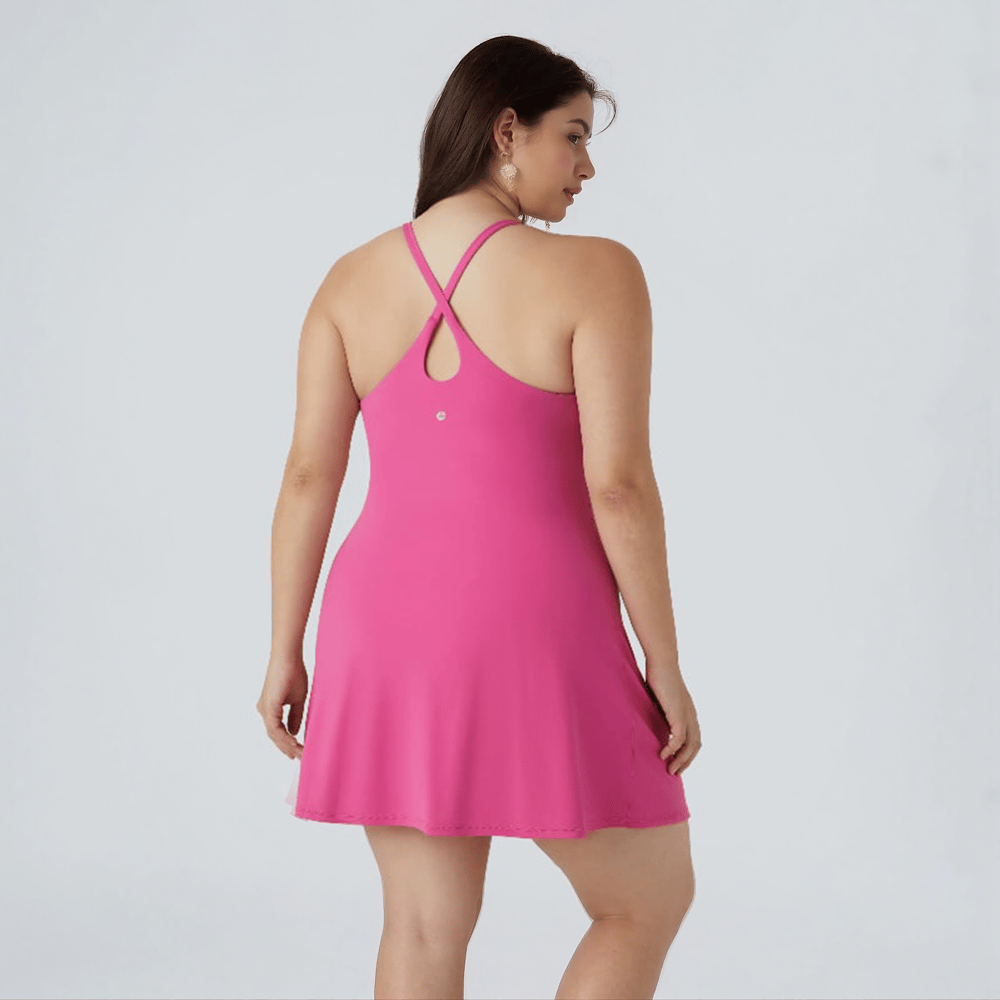 Nina | Comfortabele Zomerjurk met Ingebouwde Shorts
