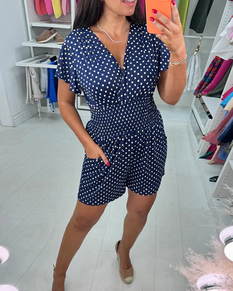 Zoey | Zomerse Jumpsuit met Stippen
