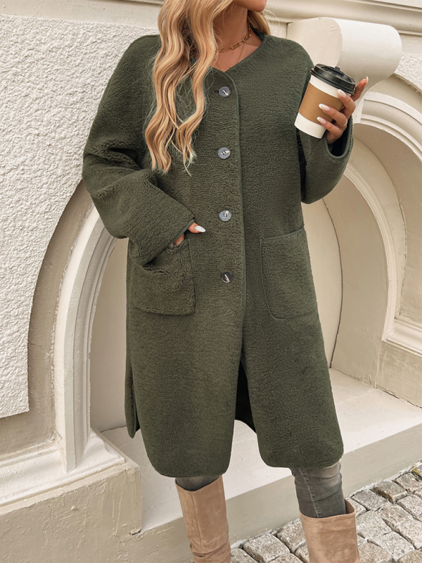 Yolanda | Lang Vest Van Warm En Zacht Materiaal